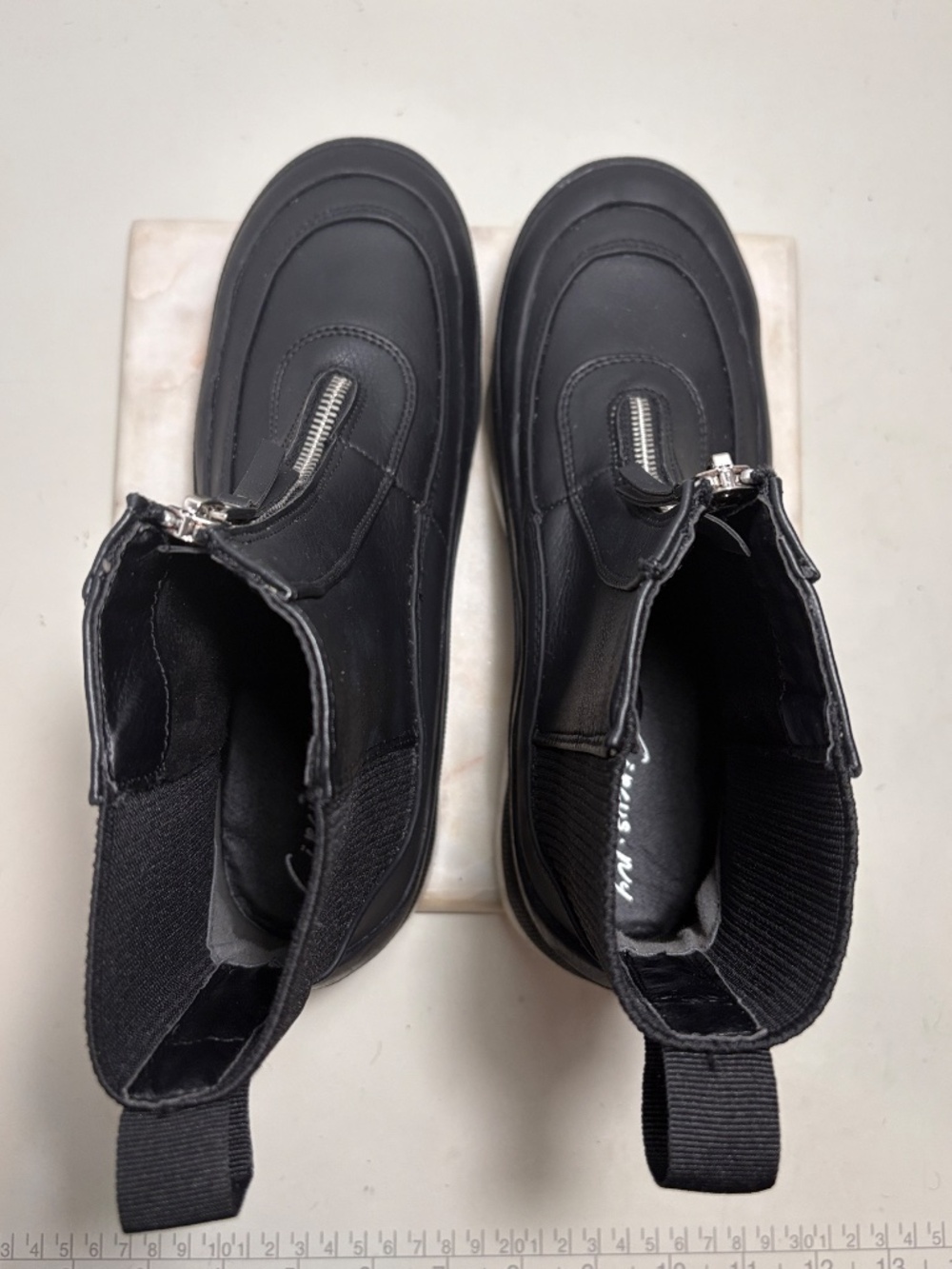 CIRCUS NY Size 8 Womens By Sam Edelman Bethanie Black Boots - Picture 4 of 10